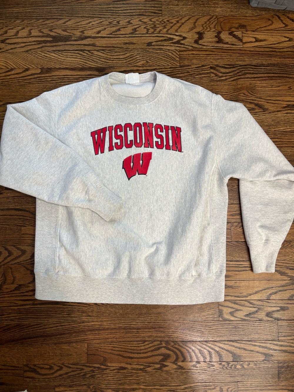 Vintage Wisconsin Badgers Champion Crewneck Sweatshirt